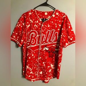 Chicago bulls baseball jersey